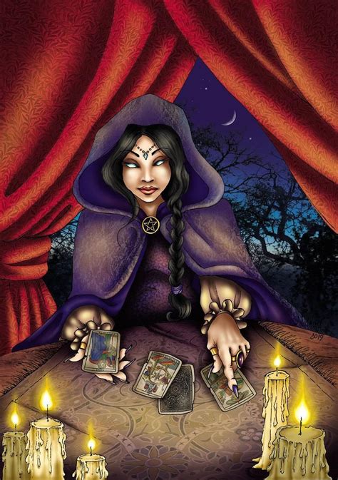 Fortune teller witch